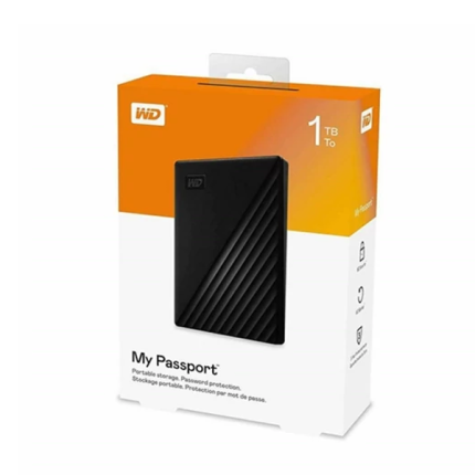 هارد اکسترنال WD MY PASSPORT ظرفیت 1 ترابایت