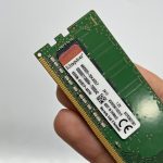 رم دست دوم کامپیوتر 8 گیگابایت باس 2666 کینگ استون DDR4