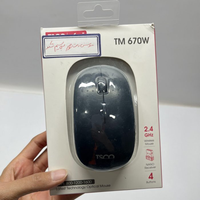 موس دست دوم وایرلس تسکو 670 - Image 2