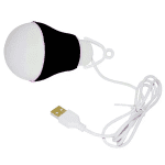 لامپ LED حبابی آویزدار USB دی‌نت DT-432 – لامپ سیار 5 واتی برای سفر و مطالعه - Image 4