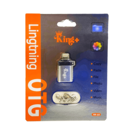 رابط OTG آیفون اورجینال King Plus HK-68