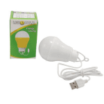 لامپ LED حبابی آویزدار USB دی‌نت DT-432 – لامپ سیار 5 واتی برای سفر و مطالعه - Image 5