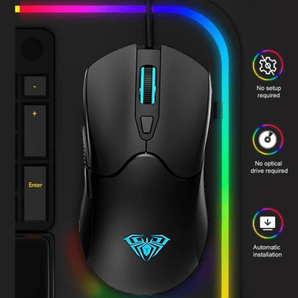 موس گیمینگ سیم دار AULA S13