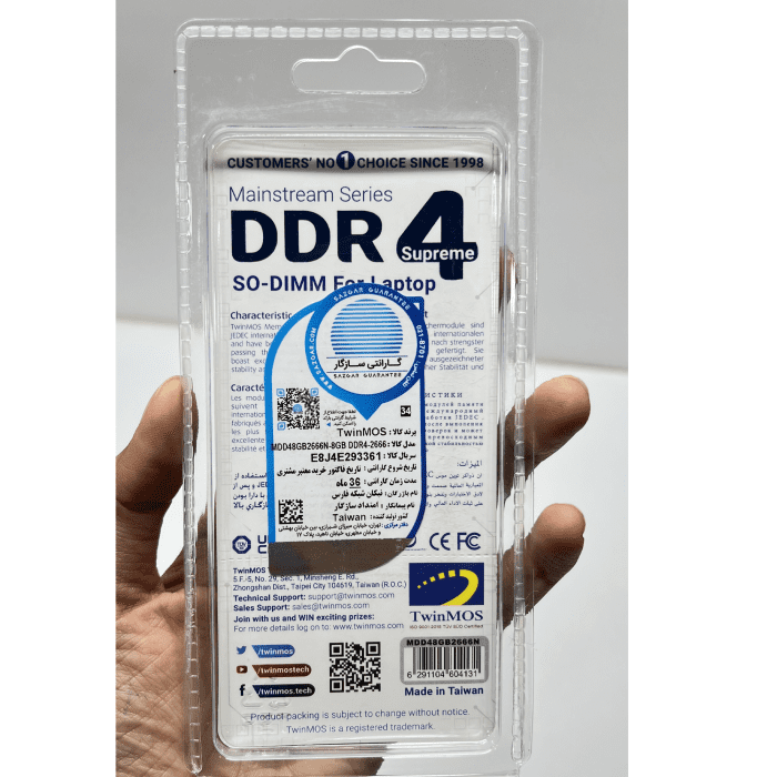 رم 8 گیگابایت TWEEN MOS DDR4-2666 - Image 3