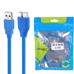 کابل هارد USB3.0 To Micro B رویال با طول 30 سانتی متر