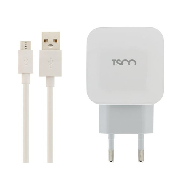 65566 شارژر دیواری تسکو مدل TTC 56 به همراه کابل شارژ تایپ سی - Image 1