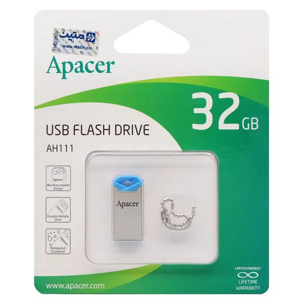 545464654546 فلش مموری 32 گیگ AH11 برند APACER - Image 1