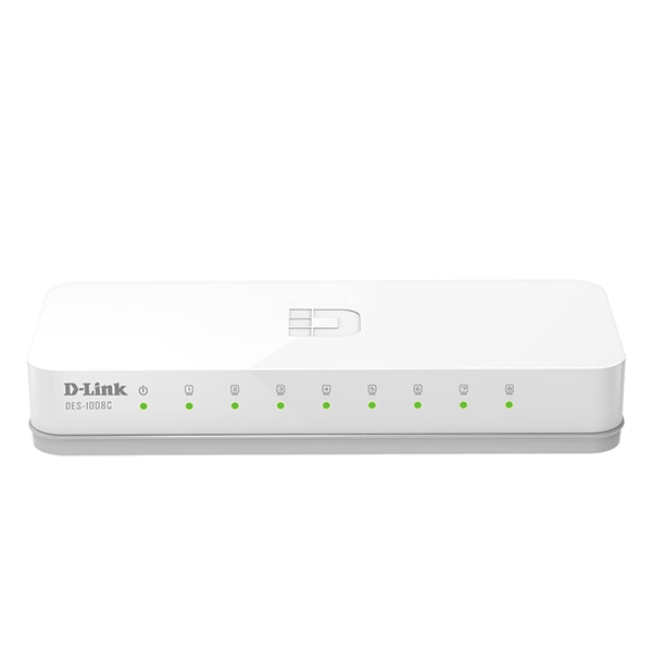 611151551 سوییچ شبکه 8 پورت مگابایت D-LINK DES1008C/E - Image 1