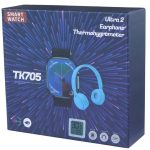 پکیج ساعت هوشمند و هدفون و دماسنج Ultra 2 TK705 - Image 4