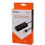 هاب 4 پورت تایپ سی دی نت DT-423 طول 30 سانتی متر - Image 4