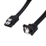 کابل دیتا ساتا SATA مدل قفل دار بسته دو عددی - Image 2