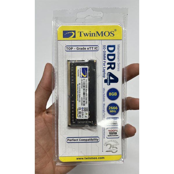 6565155155555515 رم لپ تاپ DDR4 تک کاناله 2666 مگاهرتز ظرفیت 8 گیگابایت - Image 1