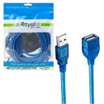 کابل افزایش طول 5 متری USB شیلددار رویال Royal - Image 3