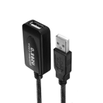 کابل افزایش طول USB 2.0 به طول 15 متر پک مقوایی