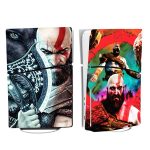 برچسب کنسول PS5 SLIM (GO) طرح GOD OF WAR 7